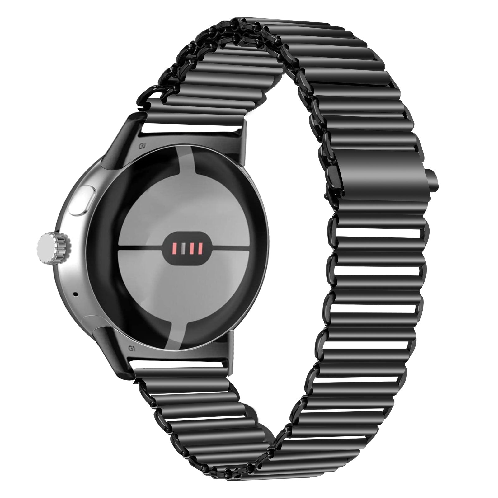 Replacement Strap for Google Pixel Watch 2 Pixel Watch Band Stainless Steel Hollow Breathable Watchband Replacement Strap for Google Pixel Watch 2 Pixel Watch Band Stainless Steel Hollow Breathable Watchband